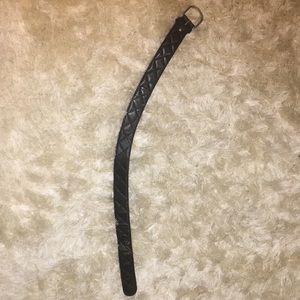 Tailored Sportsman Quilted Leather Belt